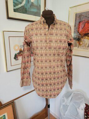 Vintage 70's Penny Towncraft Faded Shirt Size M rare Men's